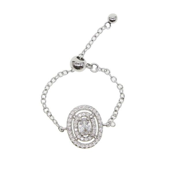 cluster rings luxurious 2 ct cz female ring bijoux latest round adjustable chain 4 prong zirconia wedding engagement for women, Golden;silver
cluster rings luxurious 2 ct cz female ring bijoux latest round adjustable chain 4 prong zirconia wedding engagement for women, Golden;silver