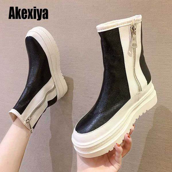 boots women snow fashion zipper winter warm plush waterproof non-slip botas de mujer w073, Black
boots women snow fashion zipper winter warm plush waterproof non-slip botas de mujer w073, Black