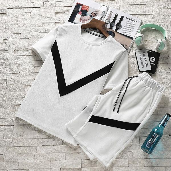 zity t shirts and shorts set mens summer track suit leisure 2 piece outfit for men casual male tracksuit jogger set ropa para, Gray
zity t shirts and shorts set mens summer track suit leisure 2 piece outfit for men casual male tracksuit jogger set ropa para, Gray