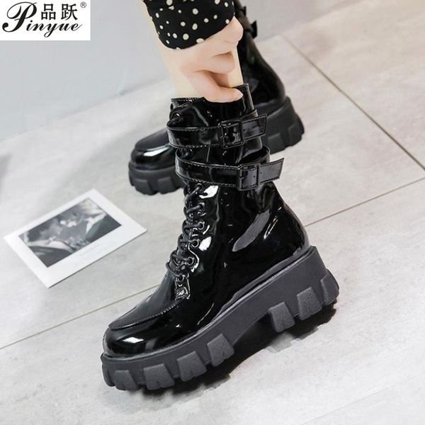 2020 new women boots shoes woman lady lace up gothic black platform ladies leather ankle boots women shoes fashion botas mujer
2020 new women boots shoes woman lady lace up gothic black platform ladies leather ankle boots women shoes fashion botas mujer