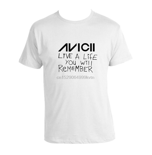 avicii live a life you will remember t shirt tee avicii edm dance legend