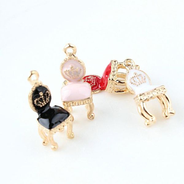 charms mrhuang 10pcs/lot 3d crown chair enamel alloy pendant fit bracelets diy jewelry accessories 10*26mm, Bronze;silver
charms mrhuang 10pcs/lot 3d crown chair enamel alloy pendant fit bracelets diy jewelry accessories 10*26mm, Bronze;silver