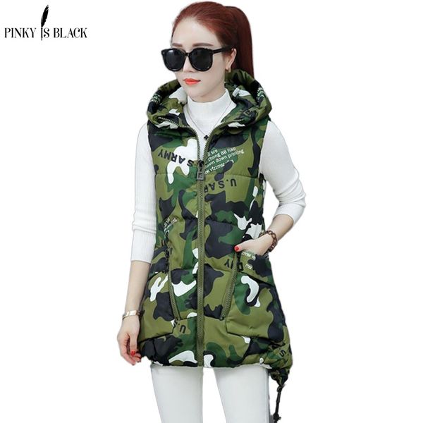 pinkyisblack 2020 new winter vest women casual autumn winter sleeveless waistcoat hooded long warm cotton padded vest jacket, Black
pinkyisblack 2020 new winter vest women casual autumn winter sleeveless waistcoat hooded long warm cotton padded vest jacket, Black