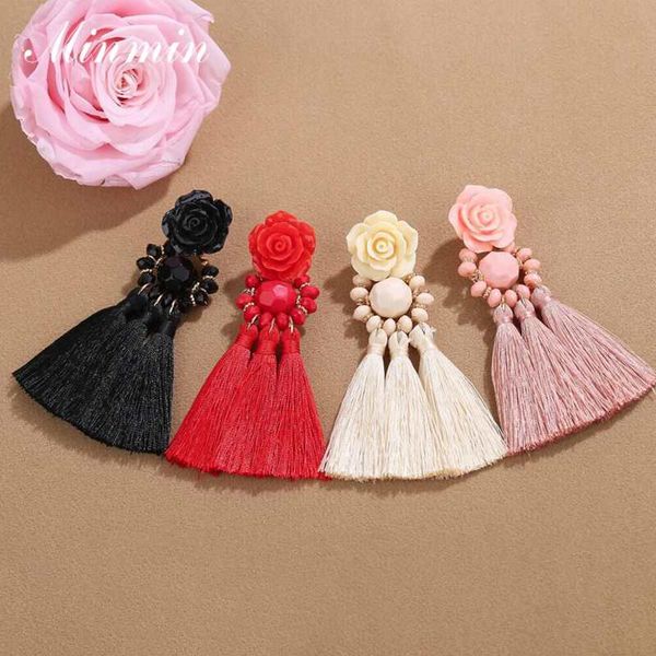 dangle & chandelier minmin rose fringed tassel earrings for women girls summer statement bohemian ethnic big drop fashion jewelry meh1484, Silver
dangle & chandelier minmin rose fringed tassel earrings for women girls summer statement bohemian ethnic big drop fashion jewelry meh1484, Silver