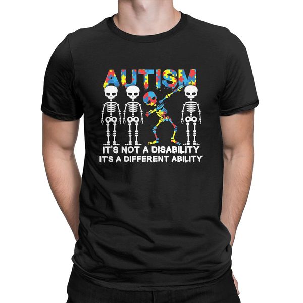 men's t-shirts autism costume its a different ability awesome cotton tee short sleeve dabbing skeleton t shirts printed new
men's t-shirts autism costume its a different ability awesome cotton tee short sleeve dabbing skeleton t shirts printed new