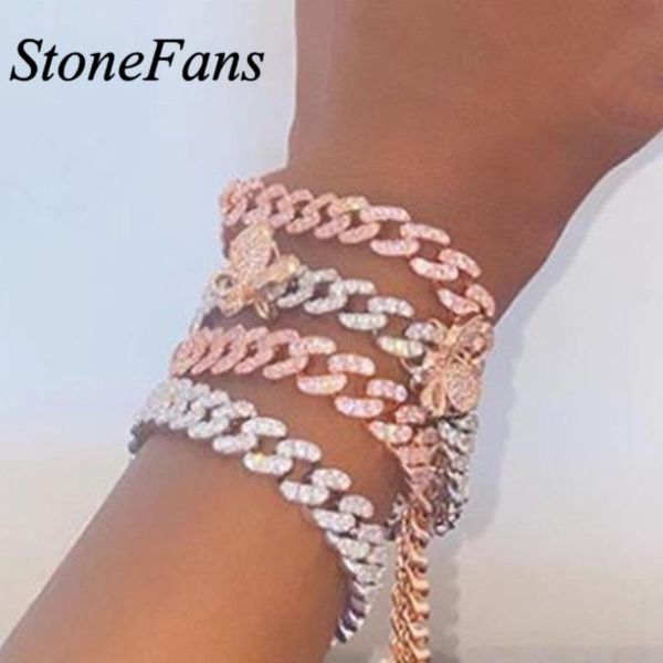 charm bracelets stonfans statement cuban link butterfly bracelet gold silver color crystal charms rhinestone for women wrist jewelry, Golden;silver
charm bracelets stonfans statement cuban link butterfly bracelet gold silver color crystal charms rhinestone for women wrist jewelry, Golden;silver