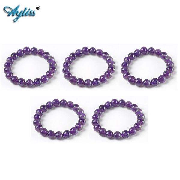 ayliss style wholesale 10mm gem stone healing power round elastic stretch purple stone bracelet jewelry 5pcs/10pcs, Black
ayliss style wholesale 10mm gem stone healing power round elastic stretch purple stone bracelet jewelry 5pcs/10pcs, Black