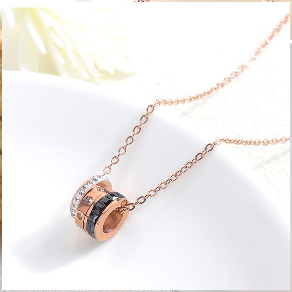 pendant necklaces womens chain necklace for men stainless steel circle zircon jewelry the neck male long accessorie, Silver
pendant necklaces womens chain necklace for men stainless steel circle zircon jewelry the neck male long accessorie, Silver