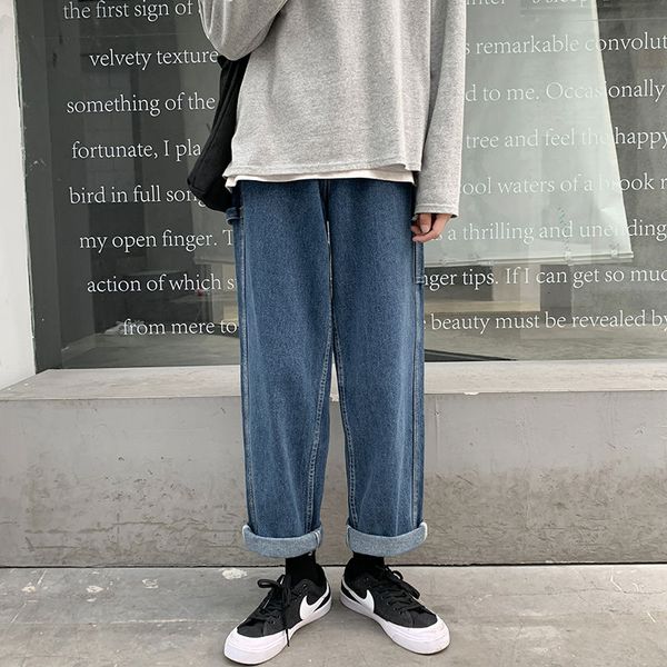men's jeans 2021 autumn and winter young fashionable pure color casual pants size -3xl, Blue
men's jeans 2021 autumn and winter young fashionable pure color casual pants size -3xl, Blue