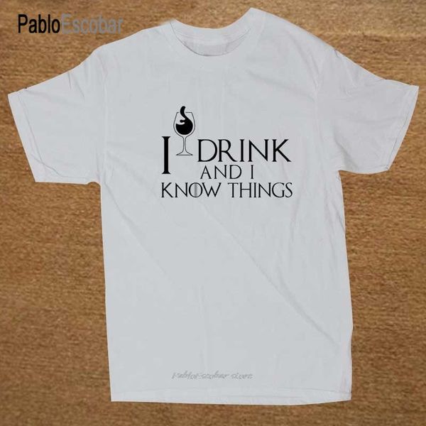 new summer style i drink and i know things t-shirt funny gift t shirt men casual short sleeve
new summer style i drink and i know things t-shirt funny gift t shirt men casual short sleeve