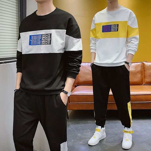 весна мода мужские костюмы hip hop мужчины set o-образным вырезом пуловер толстовка и брюки двухсекционный спортивная одежда костюм мужчин s, Black;blue
весна мода мужские костюмы hip hop мужчины set o-образным вырезом пуловер толстовка и брюки двухсекционный спортивная одежда костюм мужчин s, Black;blue