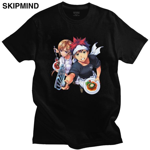 уникальный мужской shokugeki нет сома футболка с коротким рукавом o-образным вырезом хлопок tshirt пищевые войны японская аниме манга тис ру
уникальный мужской shokugeki нет сома футболка с коротким рукавом o-образным вырезом хлопок tshirt пищевые войны японская аниме манга тис ру