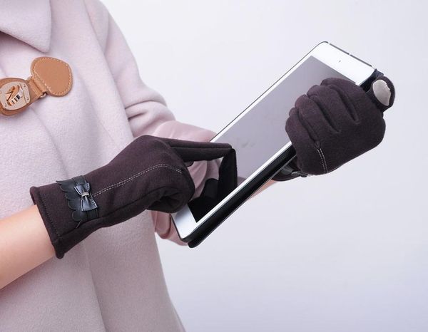 five fingers gloves fashion women bowknot winter warm cotton solid mittens leather pu touch screen, Blue;gray
five fingers gloves fashion women bowknot winter warm cotton solid mittens leather pu touch screen, Blue;gray