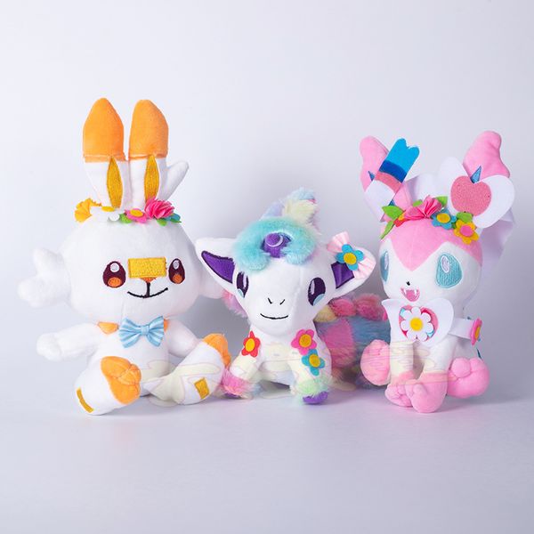 scorbunny eevee sylveon vulpix kids toy stuffed doll baby plush toy holiday halloween gift 18-25cm
scorbunny eevee sylveon vulpix kids toy stuffed doll baby plush toy holiday halloween gift 18-25cm