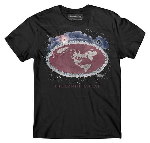 flat earth t-shirt, voliva map, earth is flat, wilbur glenn voliva 2019 new fashion short sleeve men cotton printing t shirts 
flat earth t-shirt, voliva map, earth is flat, wilbur glenn voliva 2019 new fashion short sleeve men cotton printing t shirts