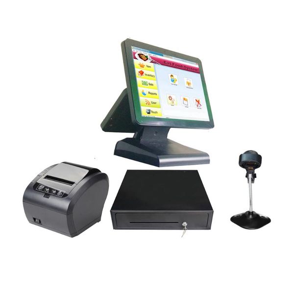 full set composxb 15+12 inch dual screen system all in one for retailers printer cash drawer scanner machine
full set composxb 15+12 inch dual screen system all in one for retailers printer cash drawer scanner machine