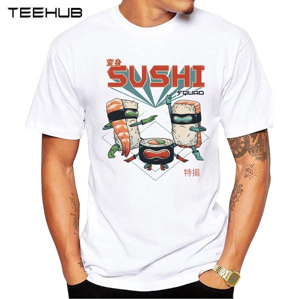 новые поступления 2019 teehub прохладный дизайн мужская мода суши состав печатных футболки с коротким рукавом o-образным вырезом топы hipste
новые поступления 2019 teehub прохладный дизайн мужская мода суши состав печатных футболки с коротким рукавом o-образным вырезом топы hipste
