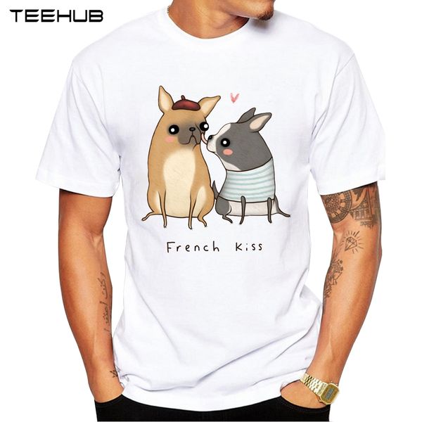 2019 french kiss men t-shirt short sleeve casual hipster lovely french dog printed male fashion t shirts funny tee
2019 french kiss men t-shirt short sleeve casual hipster lovely french dog printed male fashion t shirts funny tee