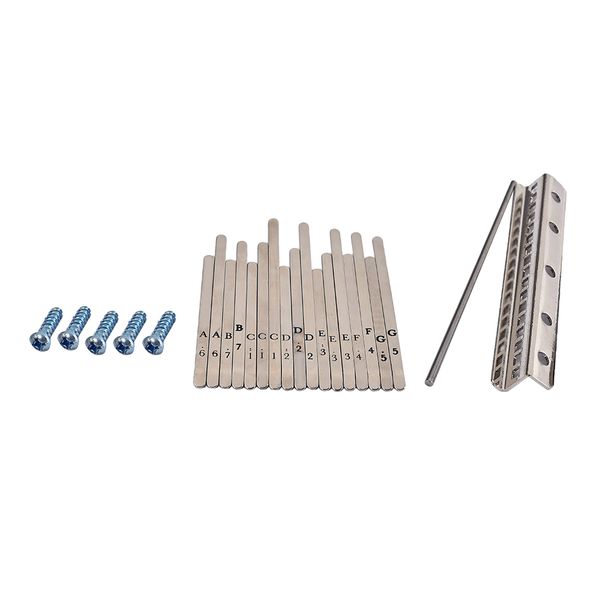 1 набор 17-ключи kalimba mbira большой палец фортепиано diy стальные ключи оборудование
1 набор 17-ключи kalimba mbira большой палец фортепиано diy стальные ключи оборудование