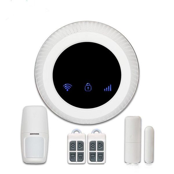 smart home security wireless wifi gsm alarm system with ip camera support ios&android service
smart home security wireless wifi gsm alarm system with ip camera support ios&android service