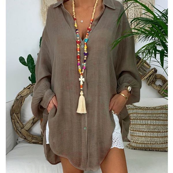 5xl plus size cotton linen shirt women long sleeve white tunic cardigan casual loose button turn down collar blouses shirts
5xl plus size cotton linen shirt women long sleeve white tunic cardigan casual loose button turn down collar blouses shirts