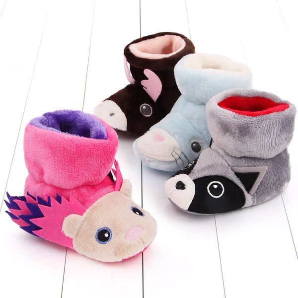 baby shoes soft sole thickened winter warm snow boots 0-24m toddler casual shoes kid shoes b482, Pink;yellow
baby shoes soft sole thickened winter warm snow boots 0-24m toddler casual shoes kid shoes b482, Pink;yellow