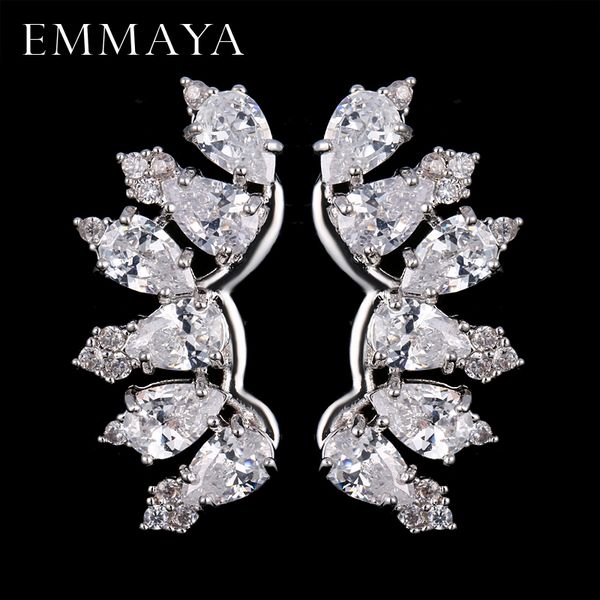 stud emmaya luxury austrian clear cz earring for women fashion party elegant earrings jewelry, Golden;silver
stud emmaya luxury austrian clear cz earring for women fashion party elegant earrings jewelry, Golden;silver
