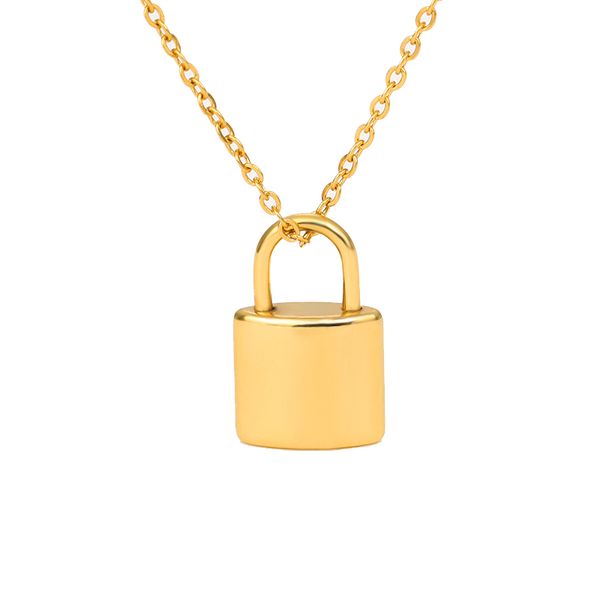 wholesale 10pcs punk gold lock necklace pendant for women classic stainless steel jewelry accessories necklaces duftgold 2020, Silver
wholesale 10pcs punk gold lock necklace pendant for women classic stainless steel jewelry accessories necklaces duftgold 2020, Silver