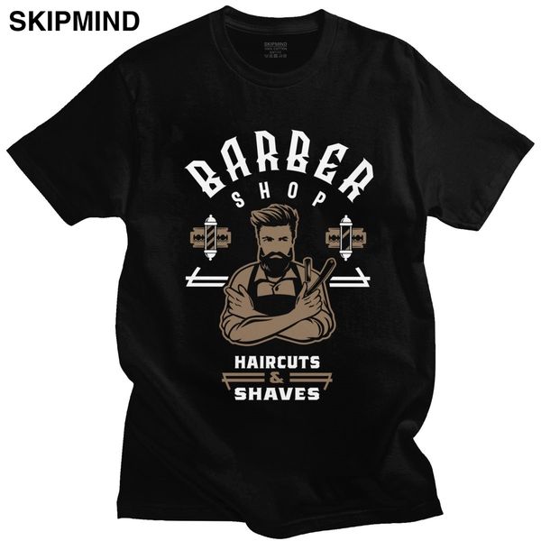 trendy barber shop tshirt men's short sleeve pure cotton tee shirt round neck leisure t-shirt for hairdresser gift apparel
trendy barber shop tshirt men's short sleeve pure cotton tee shirt round neck leisure t-shirt for hairdresser gift apparel