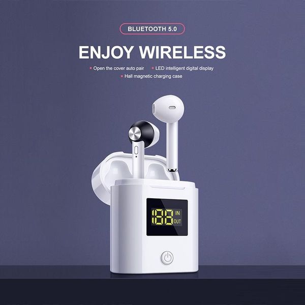 d019 v5.0 bluetooth earphone hd stereo wireless headphones sport bass headset with led power display charger case for all phone
d019 v5.0 bluetooth earphone hd stereo wireless headphones sport bass headset with led power display charger case for all phone