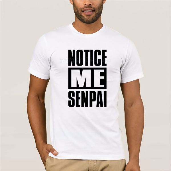 внимание me сенпай t shirt 2019 мужская мода футболки лето личность 100% хлопок
внимание me сенпай t shirt 2019 мужская мода футболки лето личность 100% хлопок