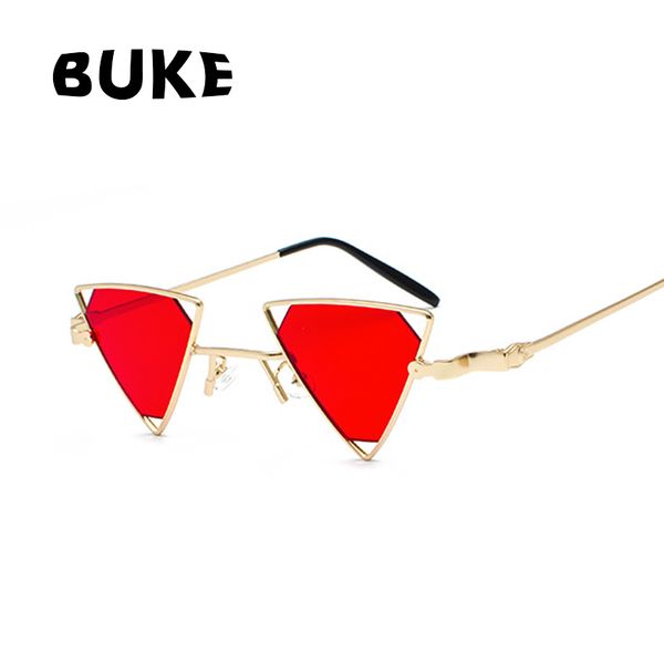 sunglasses buke vintage punk styles women triangle fashion men hollow out red lens sun glasses uv400 designer brand eyewear, White;black
sunglasses buke vintage punk styles women triangle fashion men hollow out red lens sun glasses uv400 designer brand eyewear, White;black