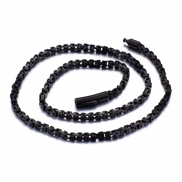 fashion 316 stainless steel 61cm long chain for men black rolo chain necklaces homme jewelry accessories 2020, Silver
fashion 316 stainless steel 61cm long chain for men black rolo chain necklaces homme jewelry accessories 2020, Silver