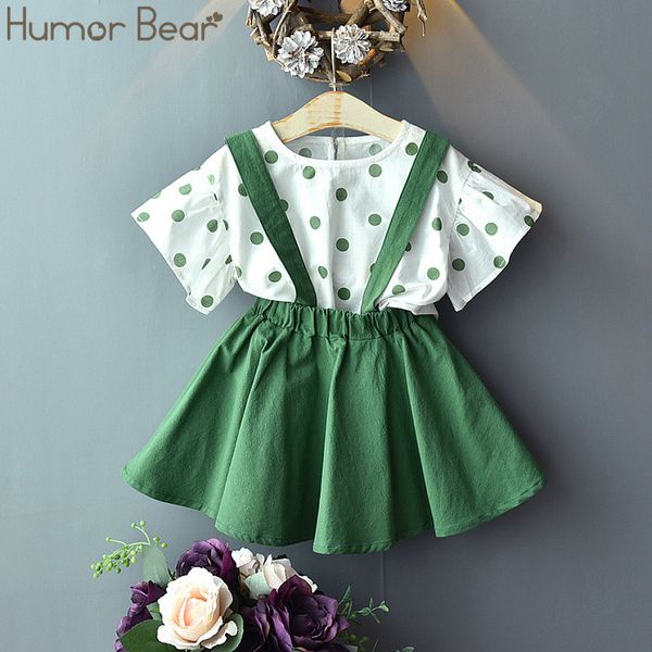 humor bear children girls' clothing set 2020 new baby girl clothes dot +strap dress 2pcs cute girls suit baby kids clothes, White
humor bear children girls' clothing set 2020 new baby girl clothes dot +strap dress 2pcs cute girls suit baby kids clothes, White