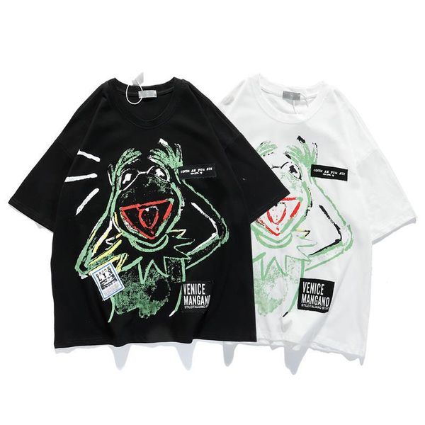 spring / summer 2020 new languid harajuku frog personalized graffiti print loose medium length short sleeve t-shirt, White;black
spring / summer 2020 new languid harajuku frog personalized graffiti print loose medium length short sleeve t-shirt, White;black