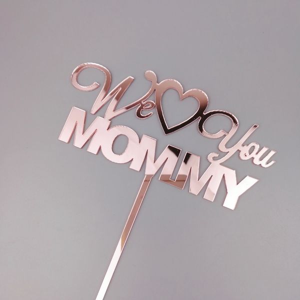 other festive & party supplies mom acrylic cake er pink gold we love you mommy for mother's day mum birthday decorations
other festive & party supplies mom acrylic cake er pink gold we love you mommy for mother's day mum birthday decorations