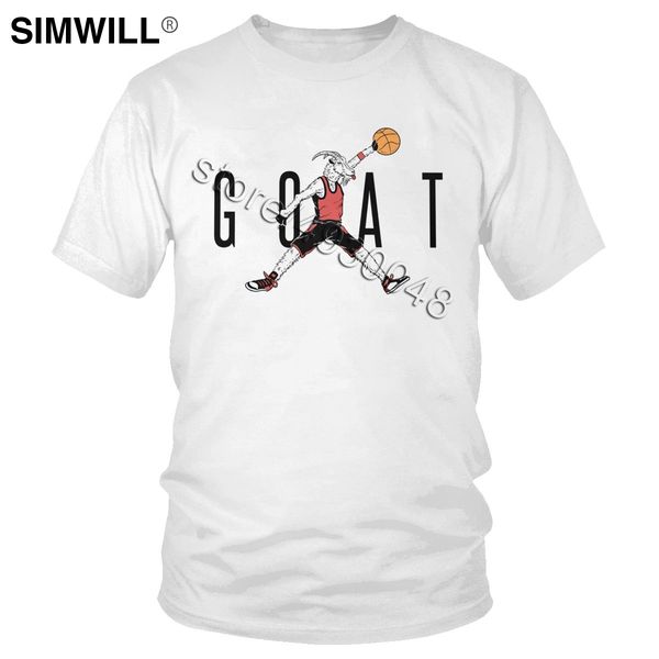 streetwear последние tee мужчины чистый хлопок коза футболка с коротким рукавом круглый шеи смешные g.o.a.t graphic t-shirt юмор лето tshirt 
streetwear последние tee мужчины чистый хлопок коза футболка с коротким рукавом круглый шеи смешные g.o.a.t graphic t-shirt юмор лето tshirt