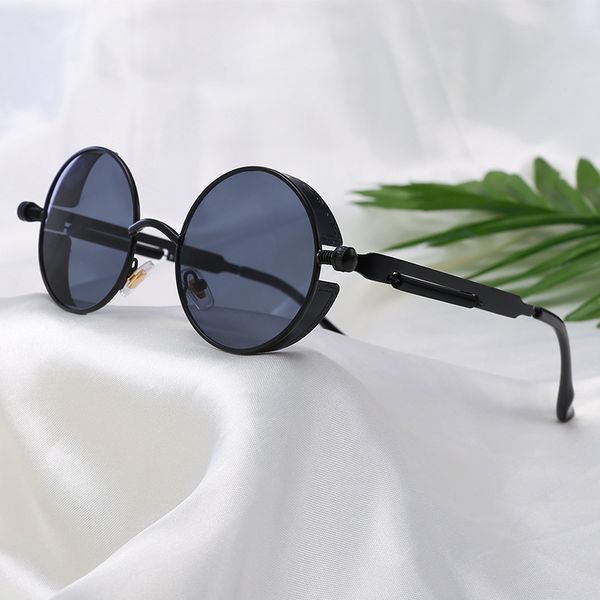 vintage women steampunk sunglasses brand design round sunglasses for men women retro de sol uv400 sun glasses eyewear, White;black
vintage women steampunk sunglasses brand design round sunglasses for men women retro de sol uv400 sun glasses eyewear, White;black
