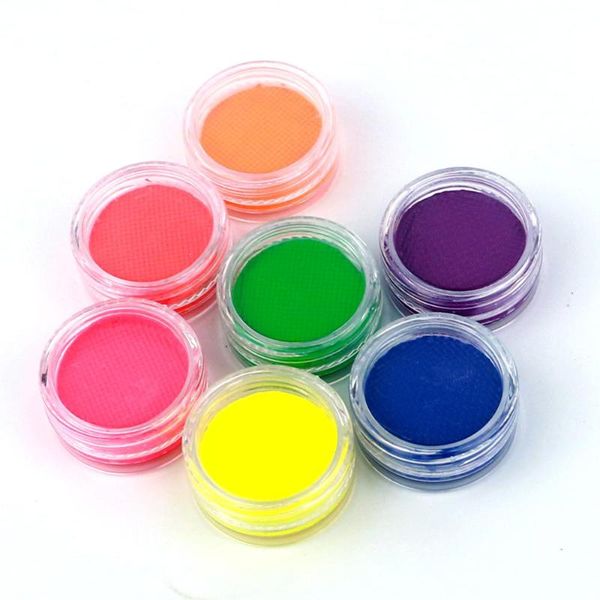 eyeliner uv neon glow face painting makeup fluorescent water actived 3g 7pcs/lot
eyeliner uv neon glow face painting makeup fluorescent water actived 3g 7pcs/lot