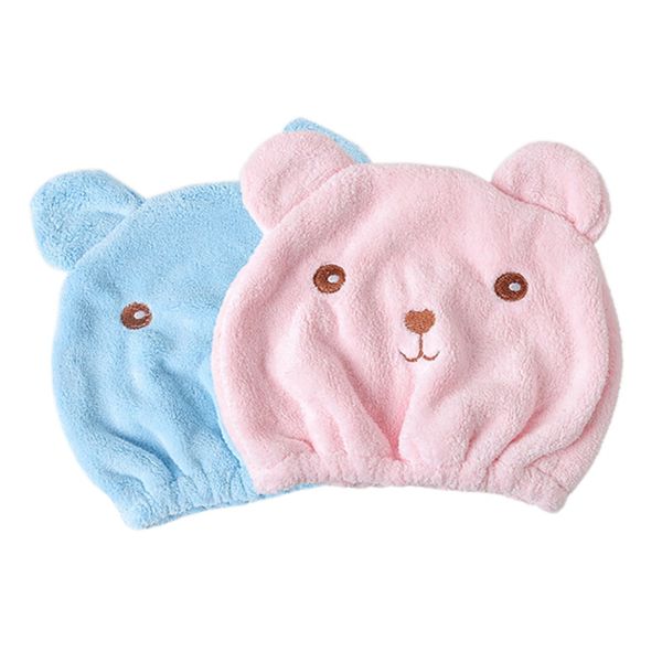 water absorbent hair towel cap cartoon cute bear wet hair quick dry towel cap environmentally friendly soft cozy
water absorbent hair towel cap cartoon cute bear wet hair quick dry towel cap environmentally friendly soft cozy