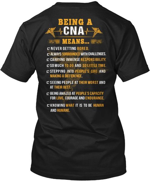 men t shirt proud cna shirt(5) women t-shirt