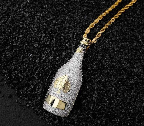 oh big wine bottle necklaces full cubic zircon iced out pendants hip hop men women gold color jewelry for88, Silver
oh big wine bottle necklaces full cubic zircon iced out pendants hip hop men women gold color jewelry for88, Silver