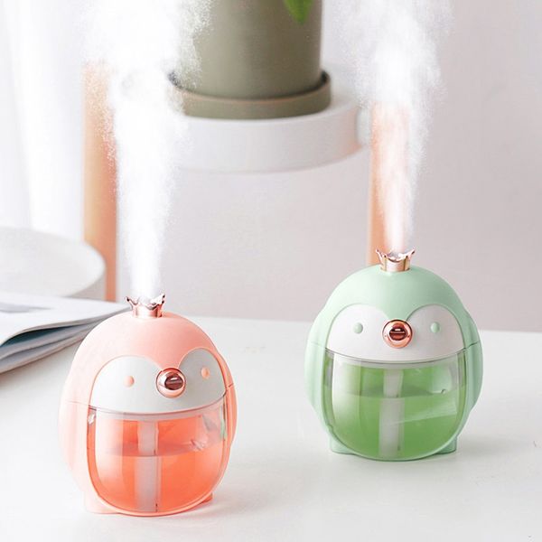 portable ultrasonic humidifier cute pet penguin 300ml air usb aroma essential oil diffuser with color night lamp
portable ultrasonic humidifier cute pet penguin 300ml air usb aroma essential oil diffuser with color night lamp