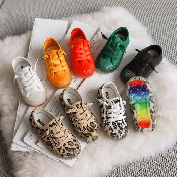 children canvas shoes girls sneakers candy colors jelly bottom running boys shoes fashion leopard kids casual shoes footwear new, Black;red
children canvas shoes girls sneakers candy colors jelly bottom running boys shoes fashion leopard kids casual shoes footwear new, Black;red