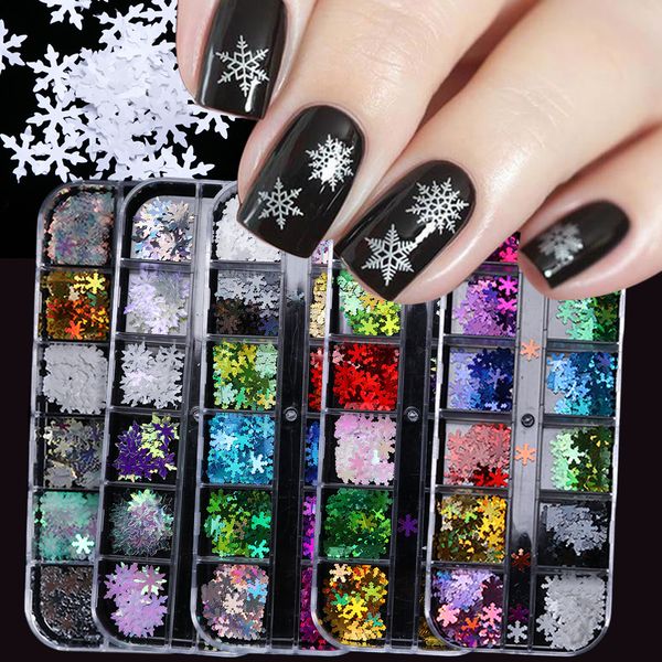 christmas winter snowflake nail glitter sequin laser mixed color flakes paillette 3d slices spangle powder chxhh01-05-1, Silver;gold
christmas winter snowflake nail glitter sequin laser mixed color flakes paillette 3d slices spangle powder chxhh01-05-1, Silver;gold
