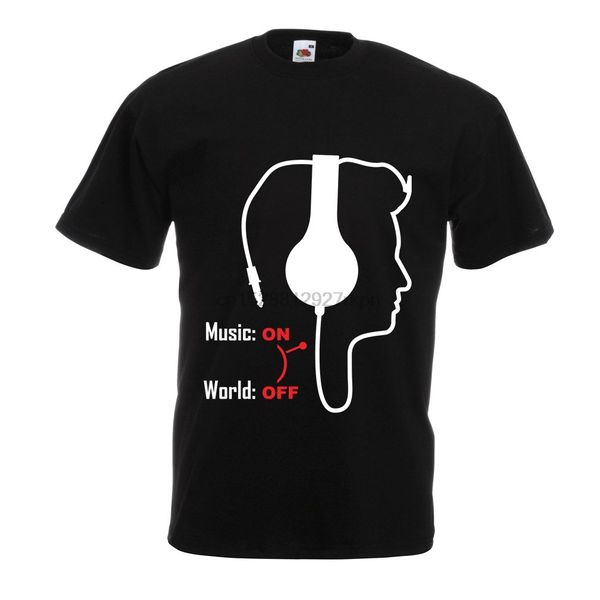 t shirts for men music on