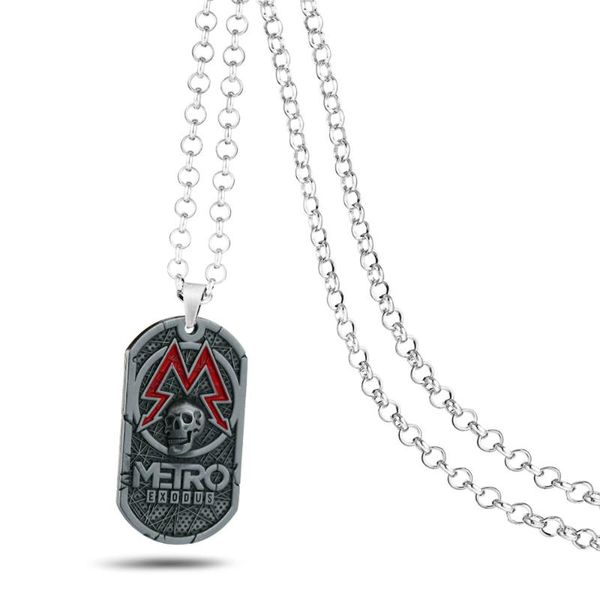 pendant necklaces game metro exodus 2033 necklace pendants metal souvenir tag fashion games choker kolye men jewelry gift, Silver
pendant necklaces game metro exodus 2033 necklace pendants metal souvenir tag fashion games choker kolye men jewelry gift, Silver