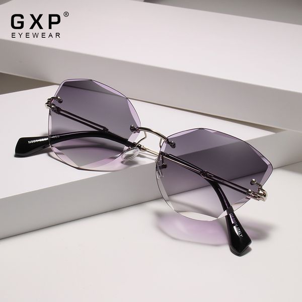 gxp fashion lady sun glasses 2020 rimless women sunglasses vintage alloy frame classic brand designer shades oculo, White;black
gxp fashion lady sun glasses 2020 rimless women sunglasses vintage alloy frame classic brand designer shades oculo, White;black