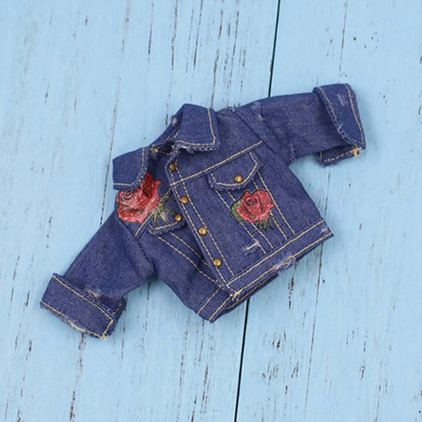 1/6 bjd doll fashion jeans jacket clothes for 12inch blythe licca luts as doll long sleeve coat
1/6 bjd doll fashion jeans jacket clothes for 12inch blythe licca luts as doll long sleeve coat