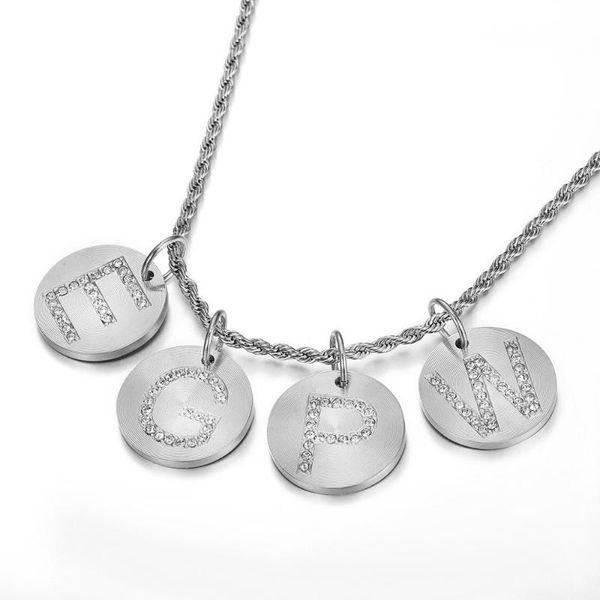 pendant necklaces dropship silver color initial letter necklace for women men stainless steel alphabet jewelry gifts bijoux femme
pendant necklaces dropship silver color initial letter necklace for women men stainless steel alphabet jewelry gifts bijoux femme